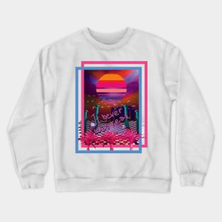 It never was real Crewneck Sweatshirt